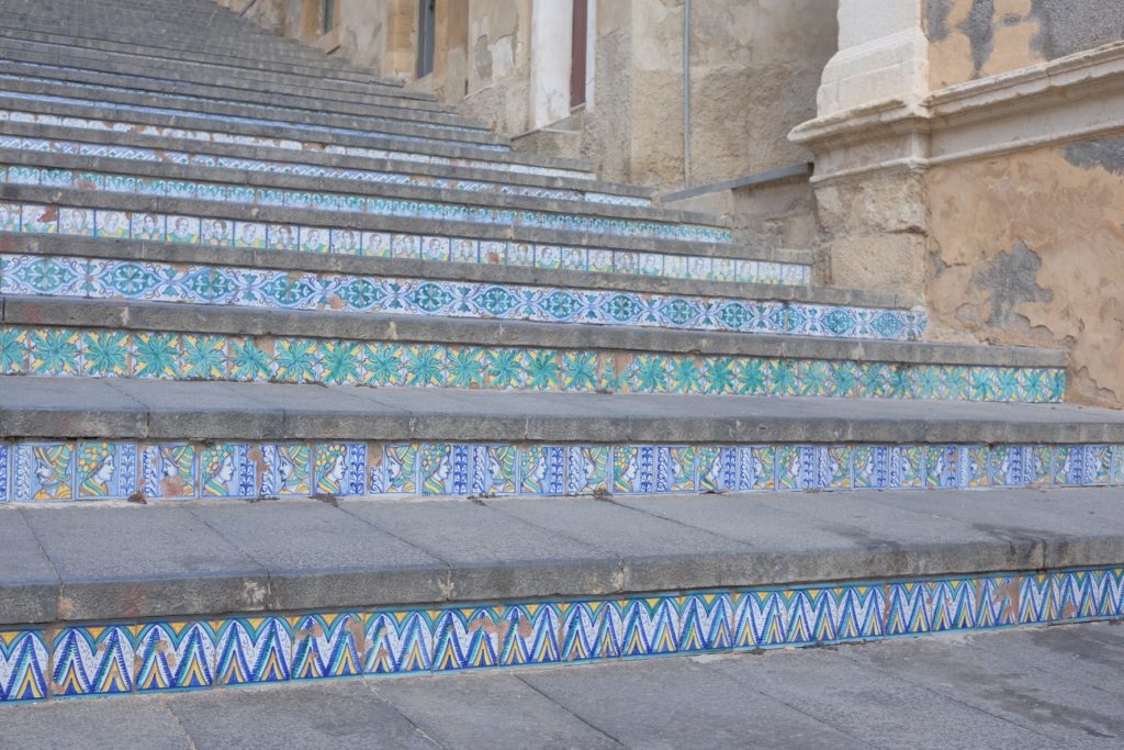 Stairway calinata di Santa in Caltagirone 