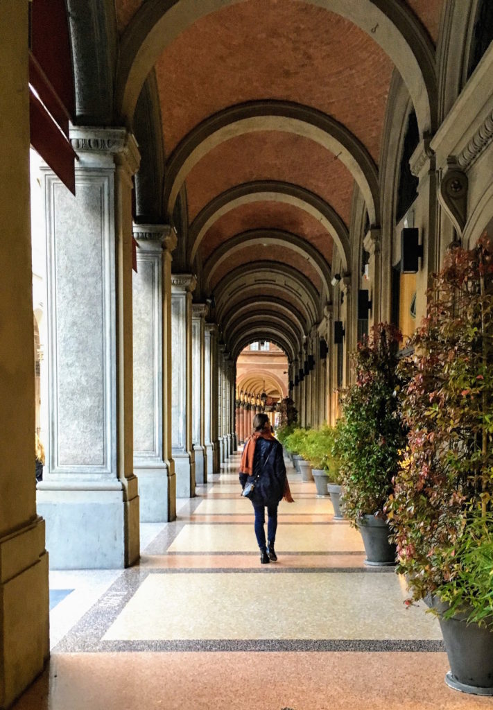 Endless Porticoes in Bologna