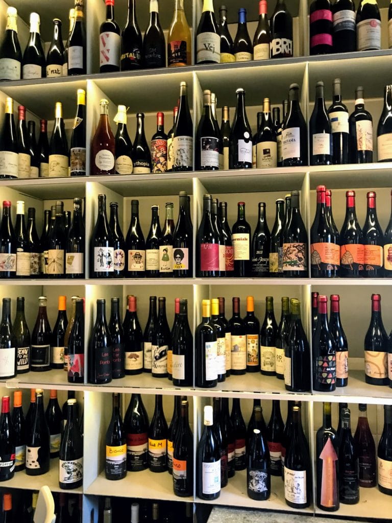 Natural wines at Litro in Mponteverde Rome