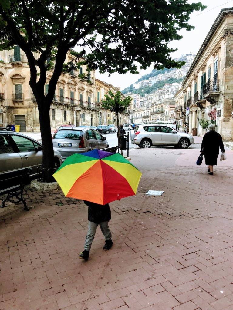 Walking the streets of Modica