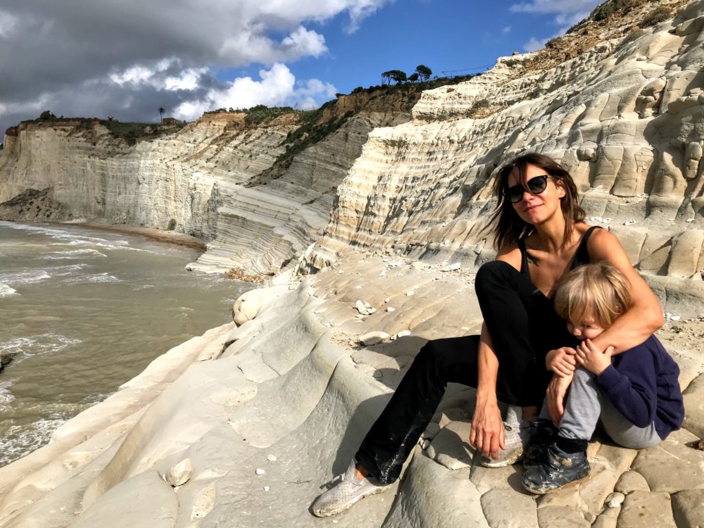 Scala dei turchi in sicily