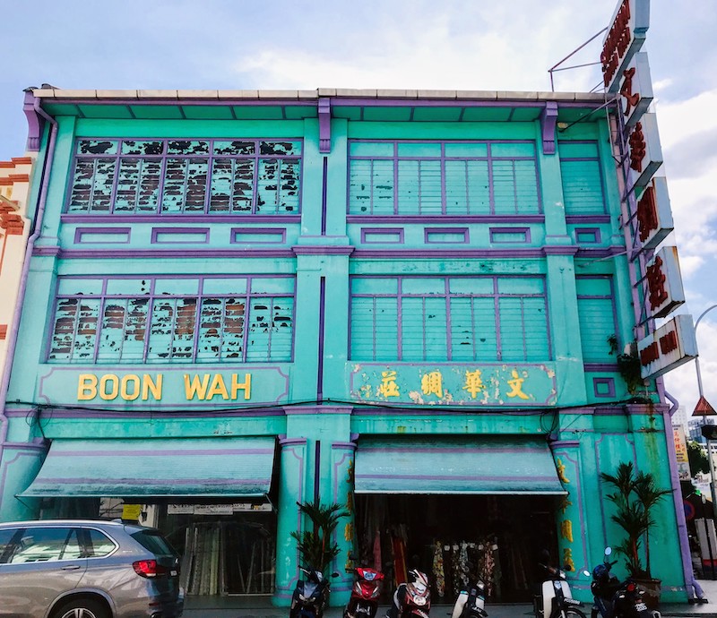 Chinese house in Georgetown Penang 