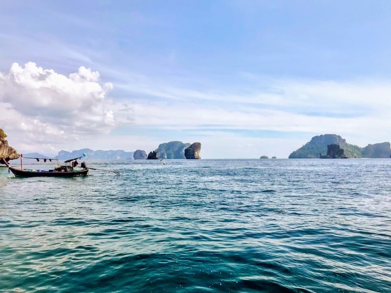 Diving off Ao Nang in the Andaman Sea