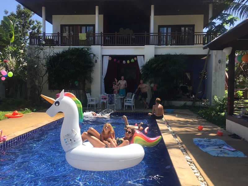 Pool and house in Mae Nam Koh Samui