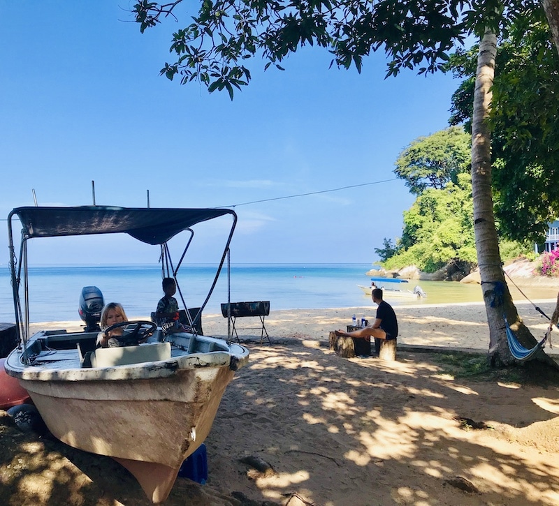 View of ocean ABC Tioman