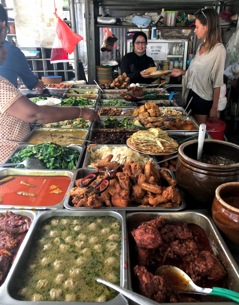 Food stall lunch KL